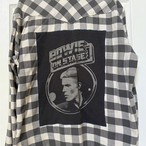 BOWIE Concert Flannel